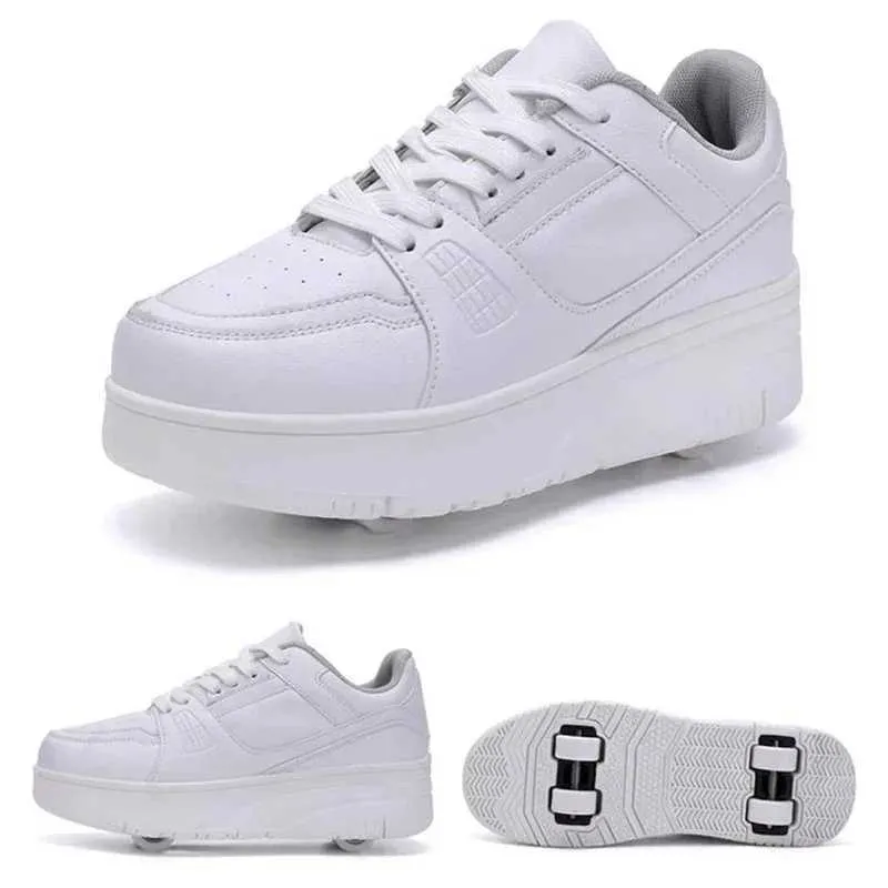 Athletic Outdoor Fashion Roller Skate Shoes Kids Children Casual Sports Toy Gift Games Boys 4 Whls Sneakers Girls Boots_voghion.com