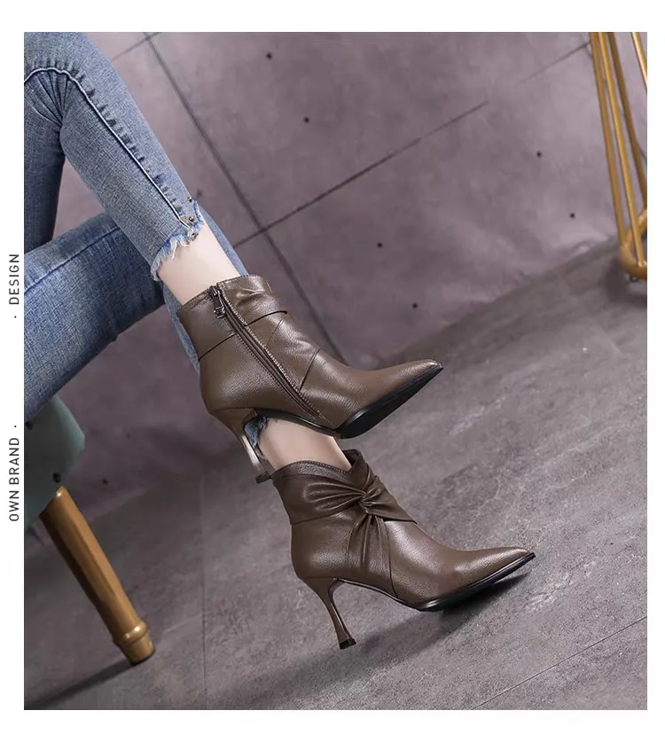Women's Martin Boots Fleece Minimalist Comfortable Fashionable_voghion.com