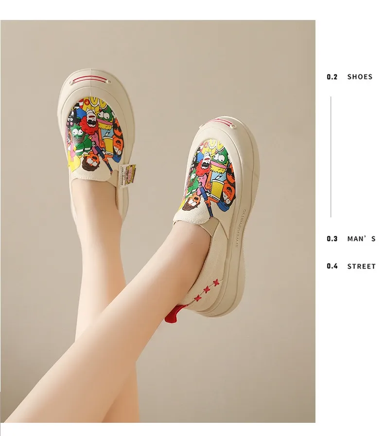 Damen Canvas Slipper Freizeitschuhe Bequeme Stoffschuhe Alltag_voghion.com