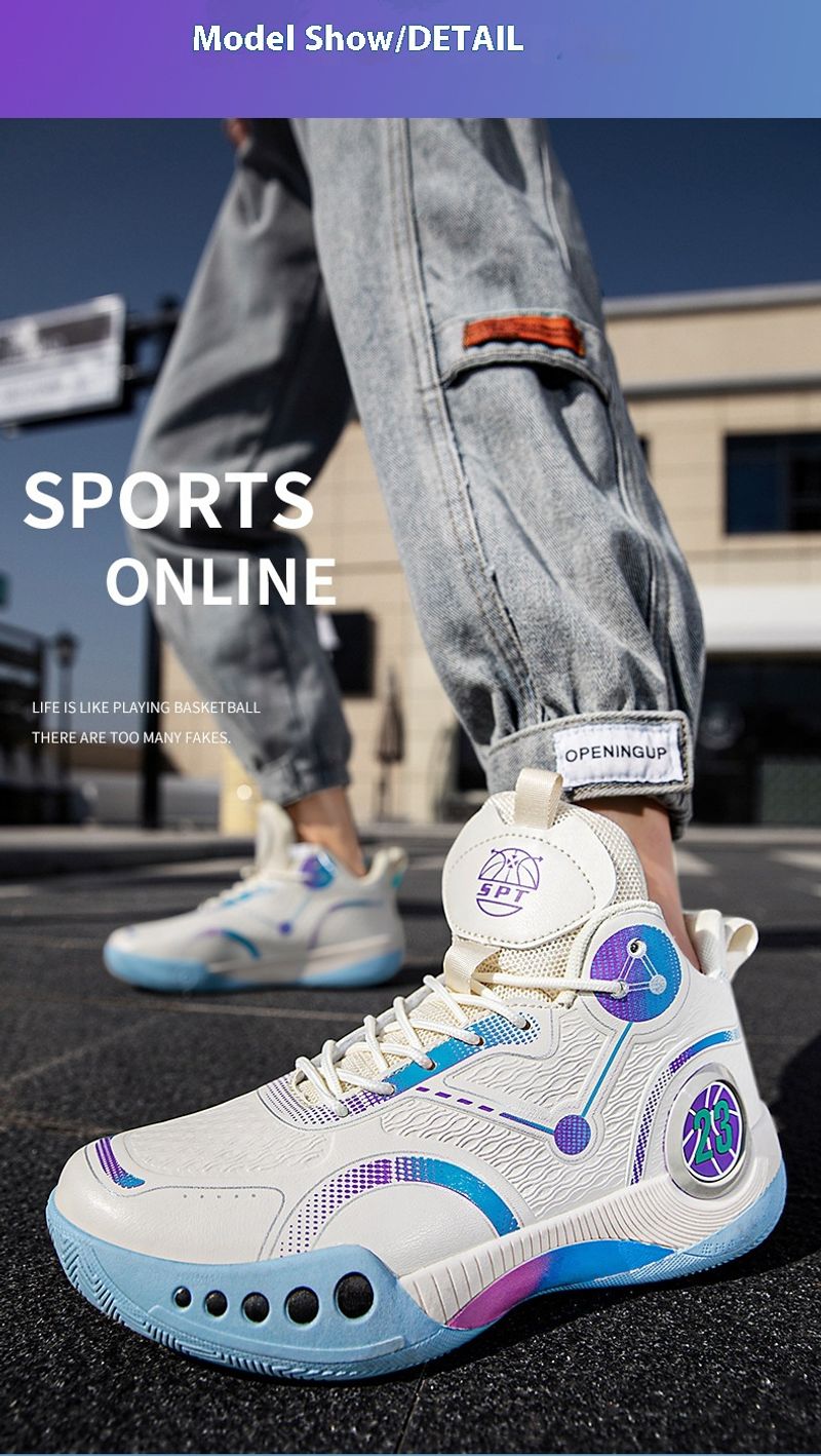 Basketballschuhe Herren Jugend atmungsaktive Schuhe echte Student Turnschuhe Kindersportschuhe Damenstiefel_voghion.com