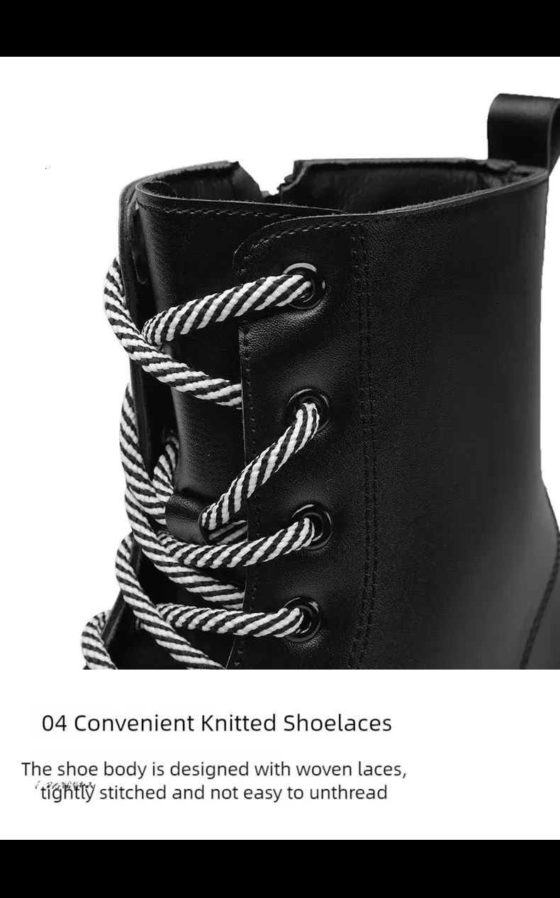 Bottes montantes en cuir pour homme, grandes tailles, pour loisirs, randonnée, travail, tendance, semelle épaisse, antidérapantes, 250425_voghion.com