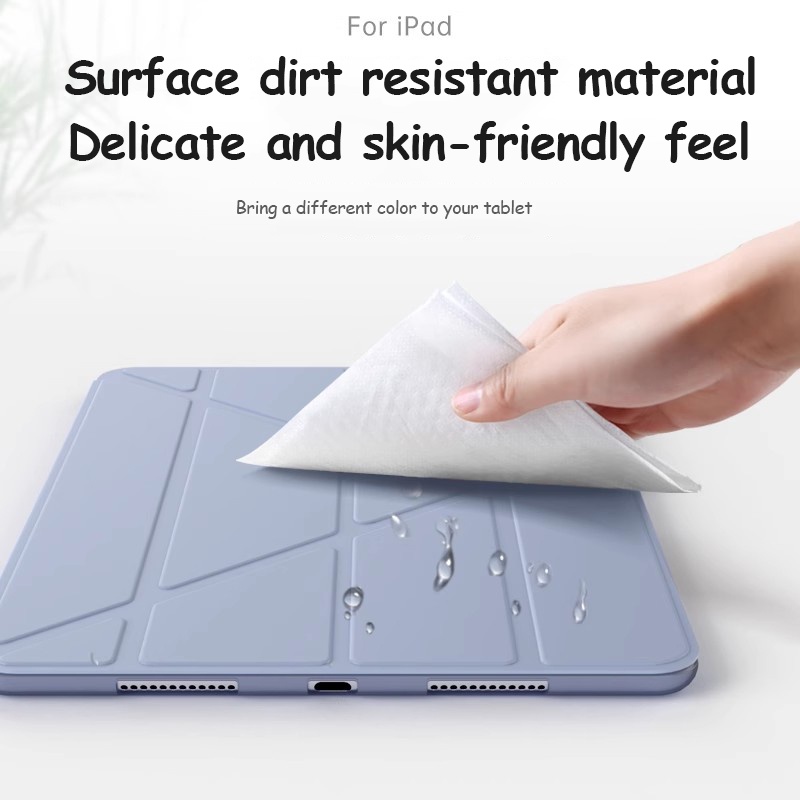 PU Leather Case For Redmi Pad SE 11inch Pad 10.61 For Xiaomi Pad 6 6Pro 5 5Pro 11inch 2023 Multi-folding Smart Sleep Stand Tablet Cover_voghion.com
