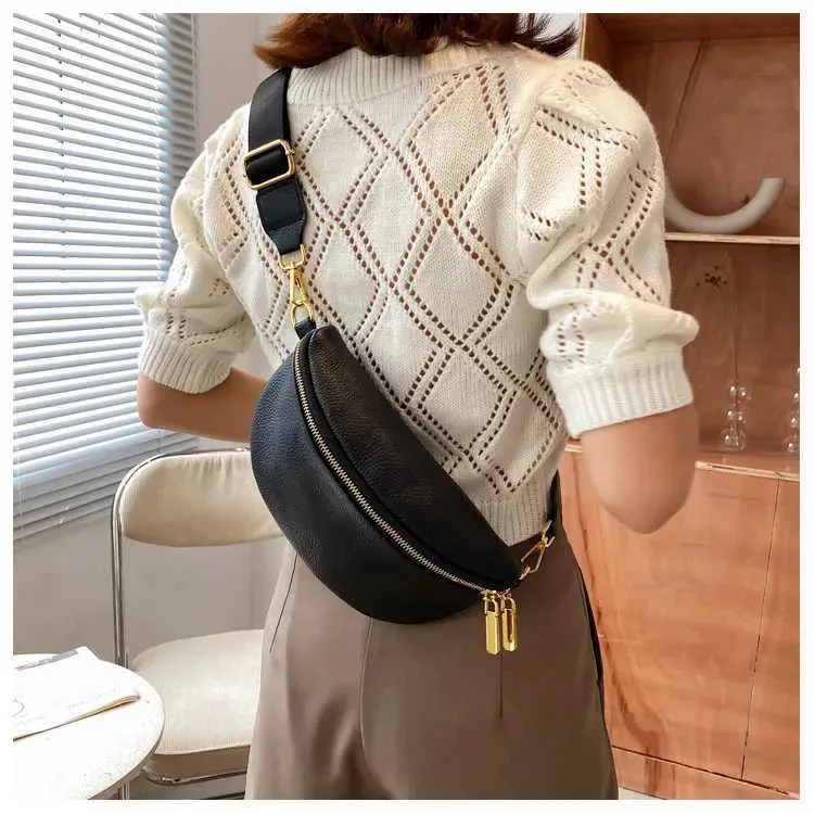 Mode Fanny Frauen Taille Pack Casual Crossbody Brust Taschen Unisex Hip Bum Reise Wasserdichte Gürtel Tasche Sport Geldbörse_voghion.com