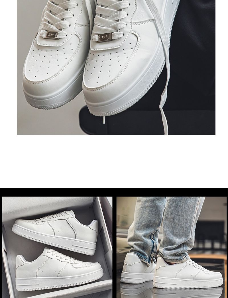 Heren 2024 nieuwe lente sport nr. 1 casual sneakers net celebrity jongens kleine witte trendy schoenen_voghion.com