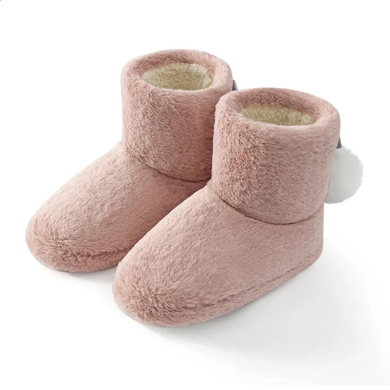 Zachte dames sneeuwlaarzen met antislip voor in en om huis_voghion.com