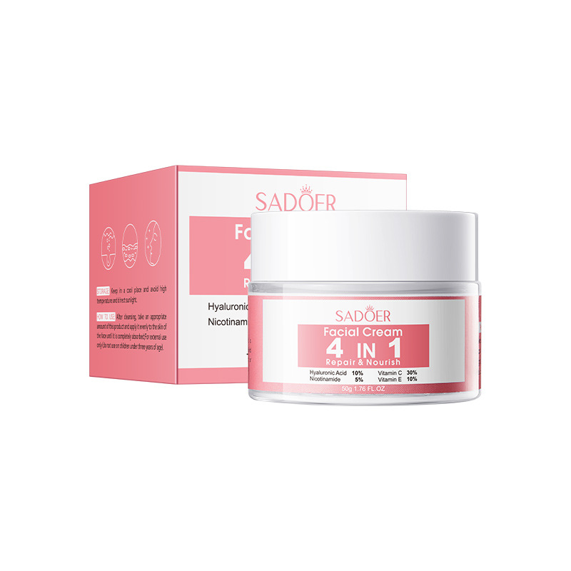SADOER Crème visage raffermissante, comblante, hautement hydratante et rajeunissante quatre en un_voghion.com
