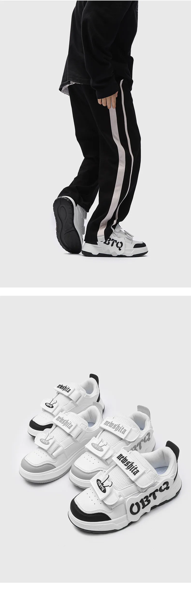 Thick Oled Round Toe Hock-aborbing Flat Are Comfortable Oft Caual Retro Trendy Veratile And Fahionable Board_voghion.com