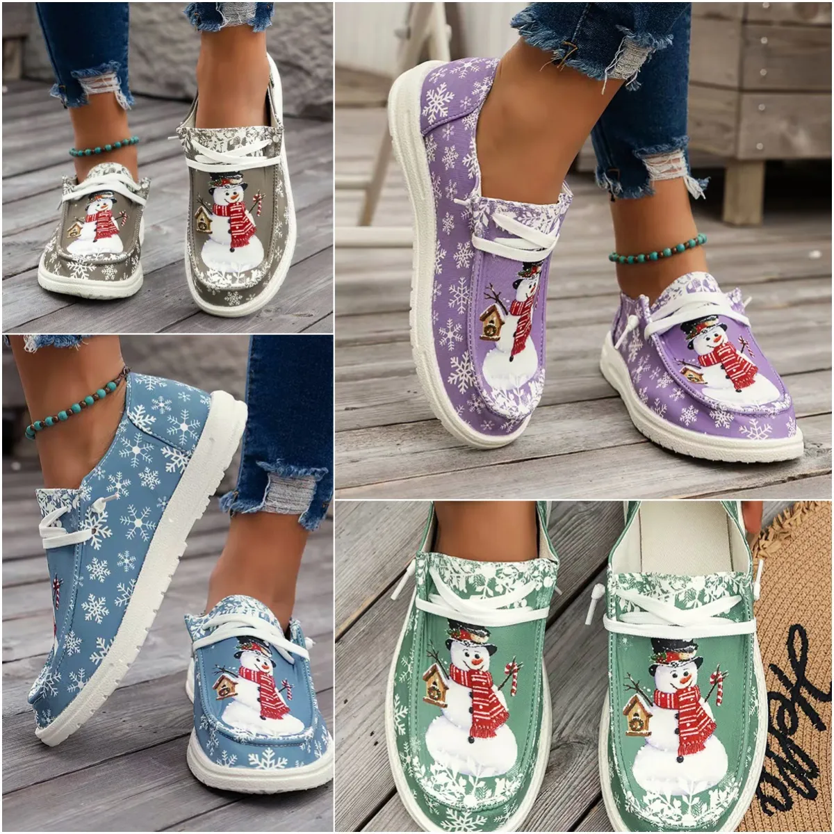 Christmas free shipping Warm Toddler Walkers printed men women Shoes Xmas Cosplay Cute Cartoons Animal Shoe comfortable_voghion.com