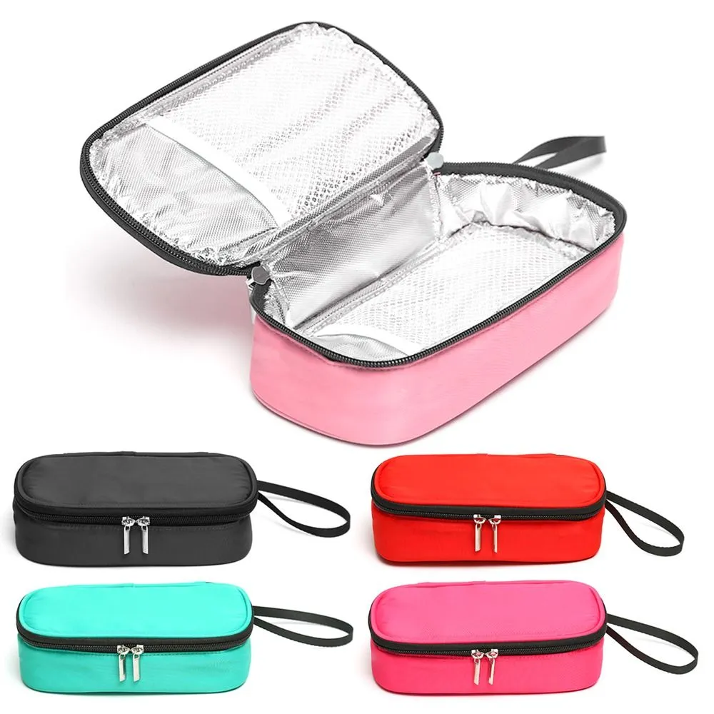 Oxford Without Gel Diabetic Pocket Insulin Cooling Bag Medicla Cooler Pill Protector Travel Case_voghion.com