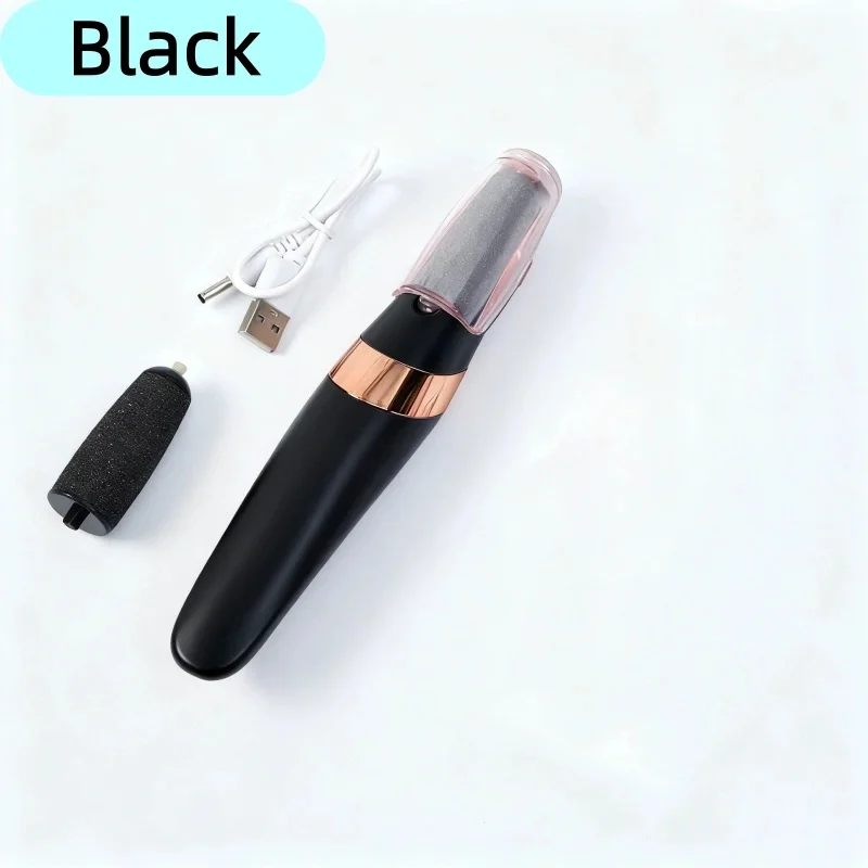 Râpe à pieds électrique rechargeable usb pour pédicure_voghion.com