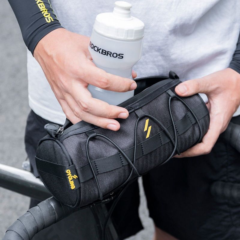 ROCKBROS Bicycle Water Bottle Holder Handlebar Stem Bag DHL_voghion.com