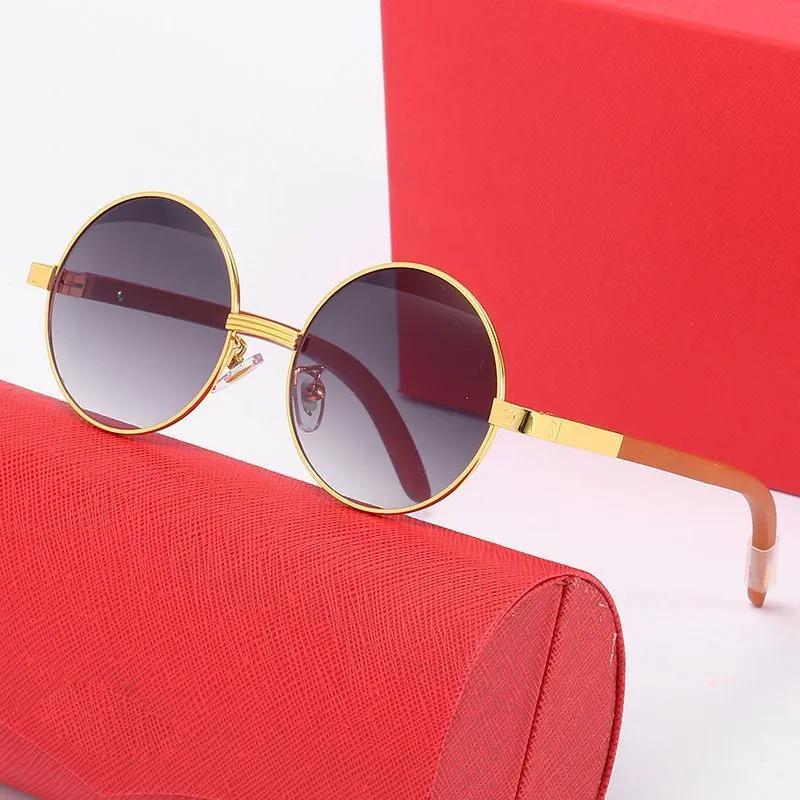 Men Sunglasses Classic Brand Retro Designer Eyewear Metal Frame Designers Sun Glasses Woman with box KD 8101019 Circular_voghion.com