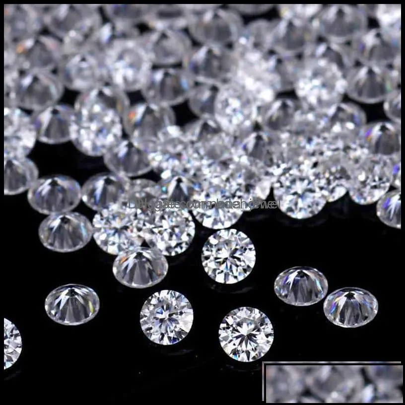 Loose Diamonds Nakit Promocija Moissanite Stone Tovarniška Cena D Barva Vvs1 3Ex Bela Round Cut Lab Grown Diamond Gra_voghion.com