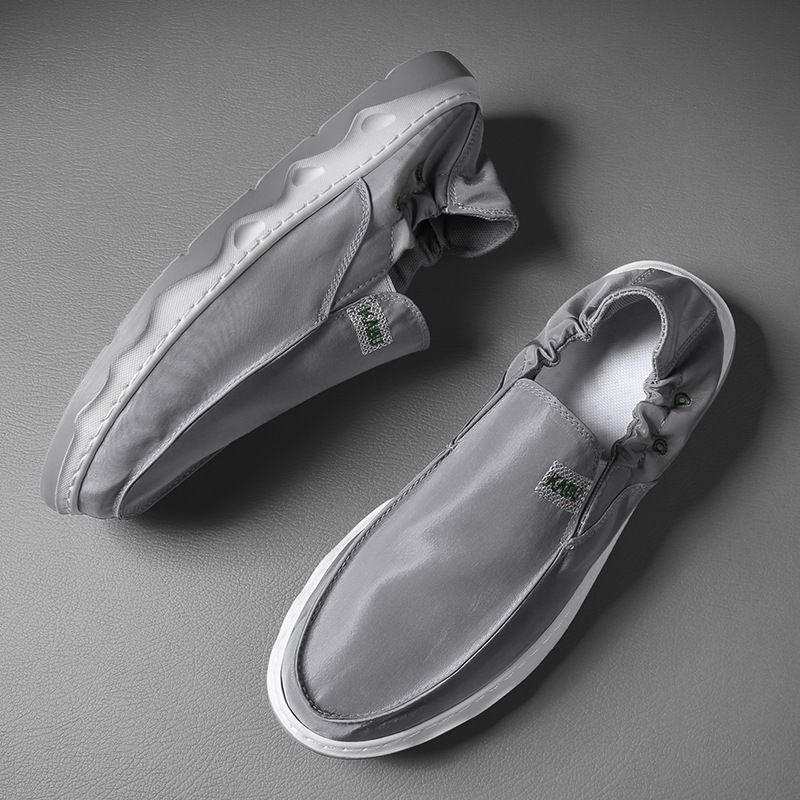 Pantofi sport de vară 2024, din pânză, respirabili, leneși, cu talpă moale, din pânză, cu un singur pas, casual, Old Beijing_voghion.com