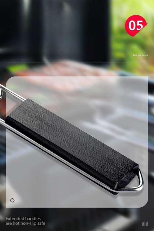 【 94 % positive Bewertungsrate 】 Fire Shepherd 304 Edelstahl Grillfisch-Clipnetz, Grillroste, Schienen, Barbecue_voghion.com