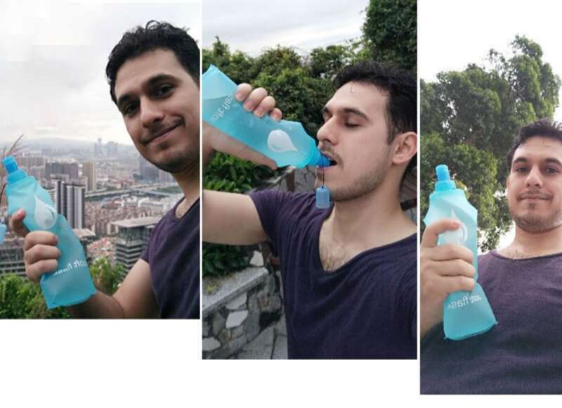 【 3152 People Reviews 】 Ltvt Soft Foldable B, Bag, Outdoor Hiking And Running, Portable Cup, Cycling Sports Water_voghion.com