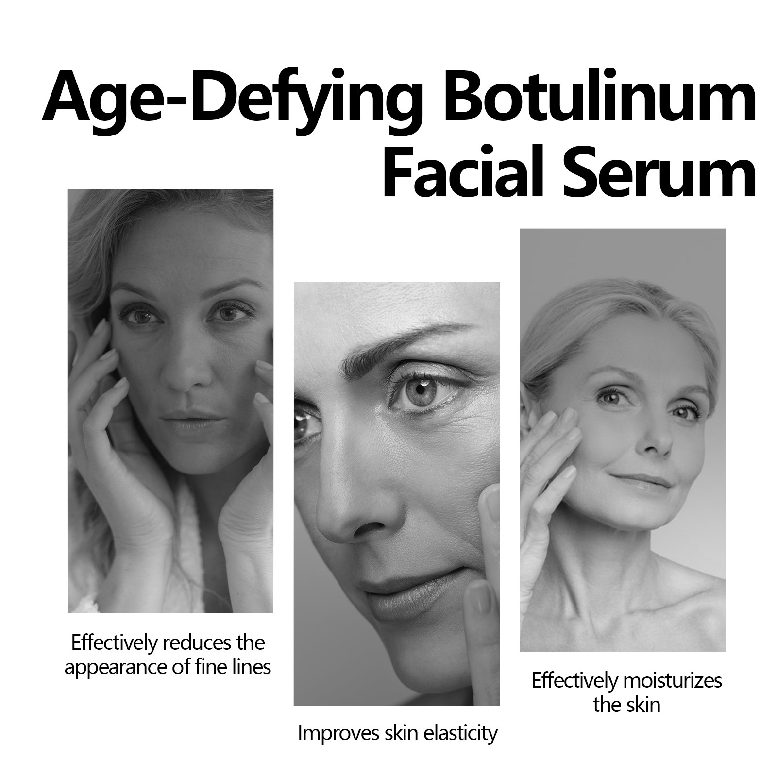 Le liquide d'essence facial anti-âge Hoygi peut éclaircir les rides des pattes d'oie, réduire les taches brunes, rendre la peau ferme et élastique_voghion.com
