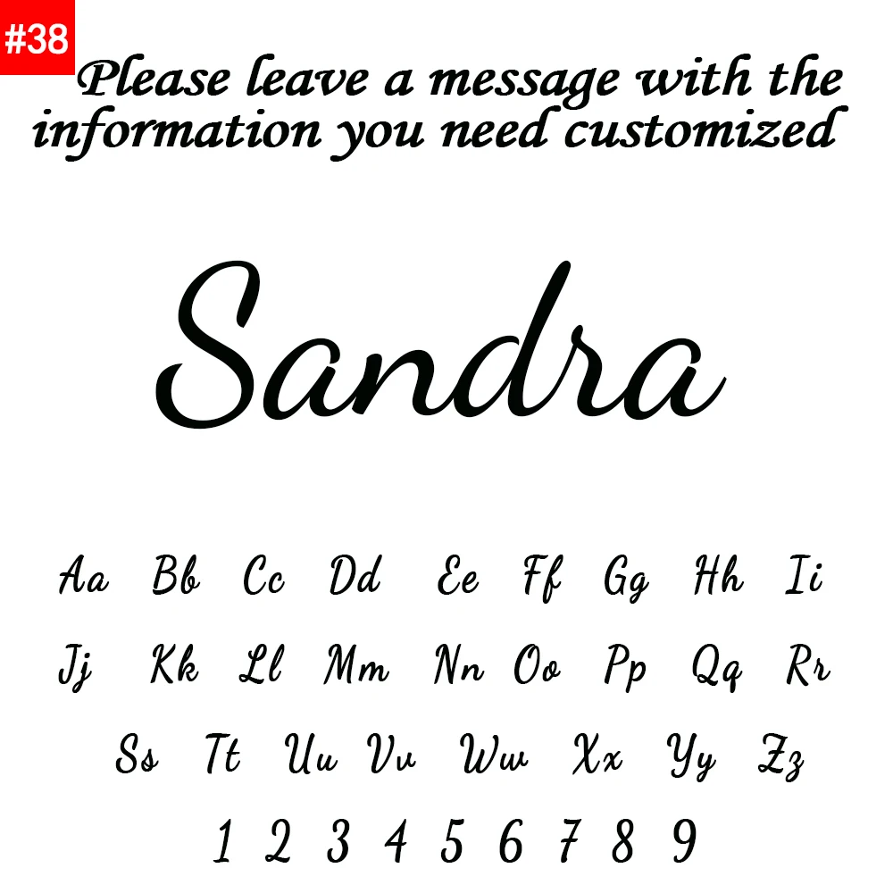 Customised Name Necklace Personalized Stainless Steel Pendant_voghion.com