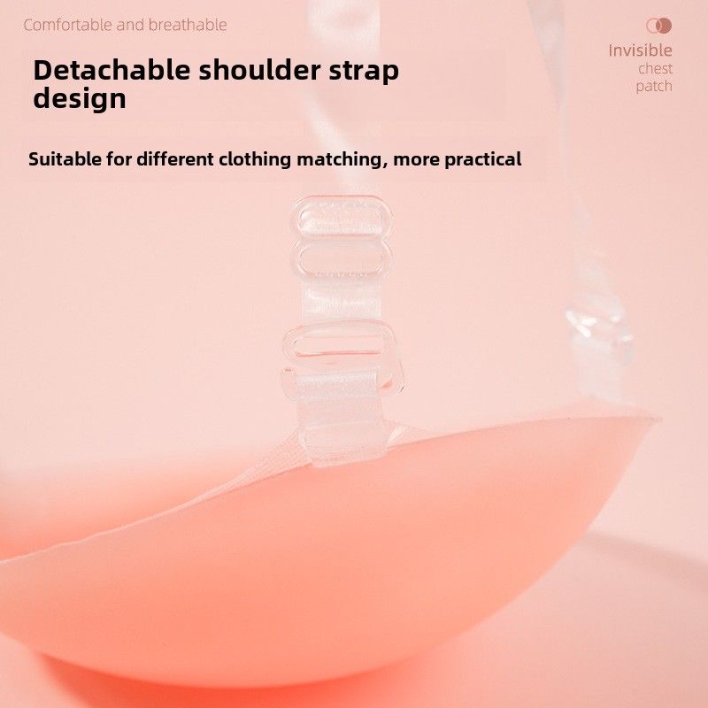 Soutien-gorge invisible en silicone pour femme - Soutien de mariage sans couture_voghion.com