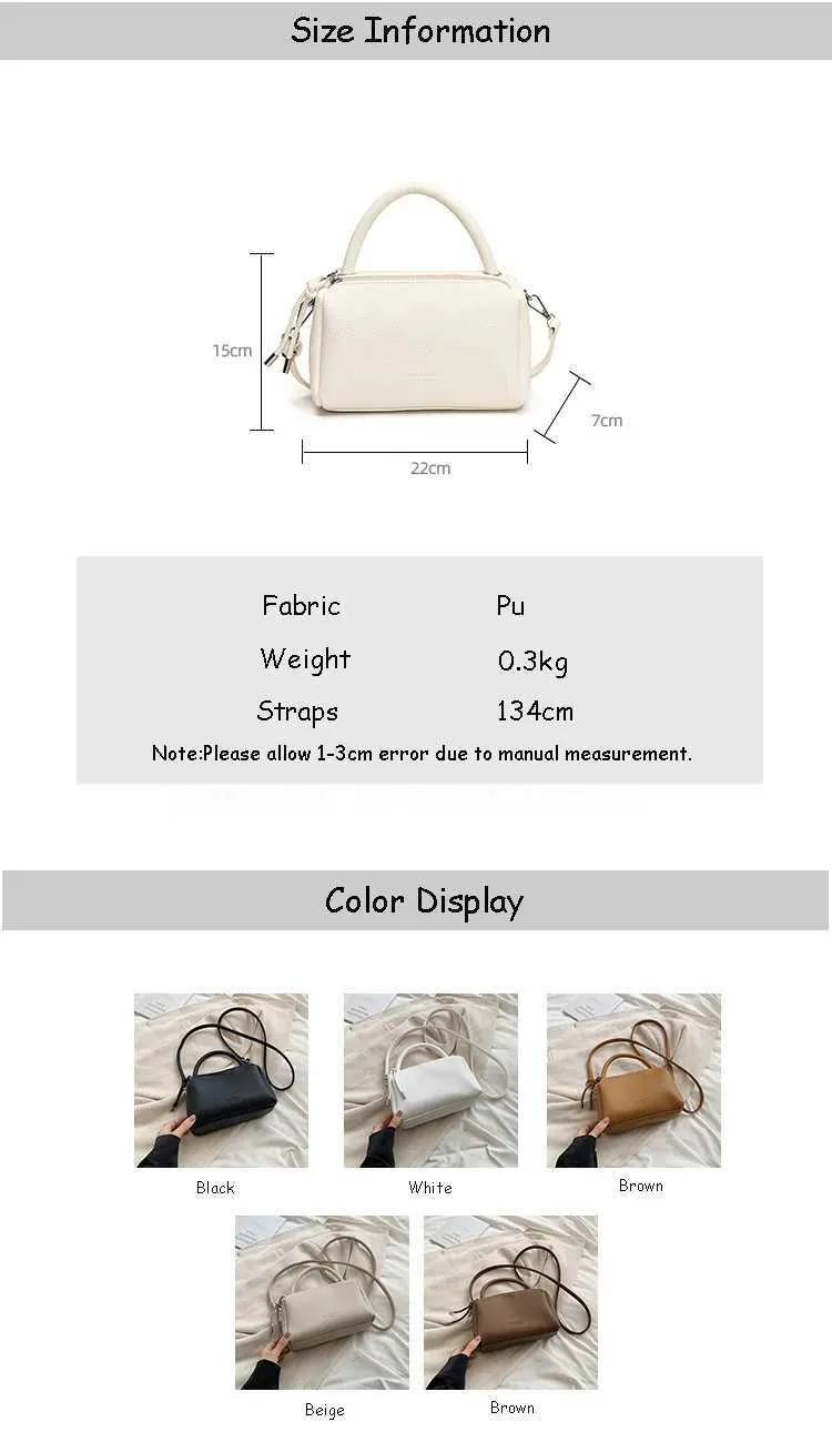 Textured Women Handbag Large Capacity Versatile Soft Shoulder Bag_voghion.com