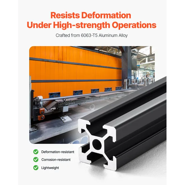 Set 4 pezzi profilo in alluminio t-slot 2020 per stampante 3d_voghion.com