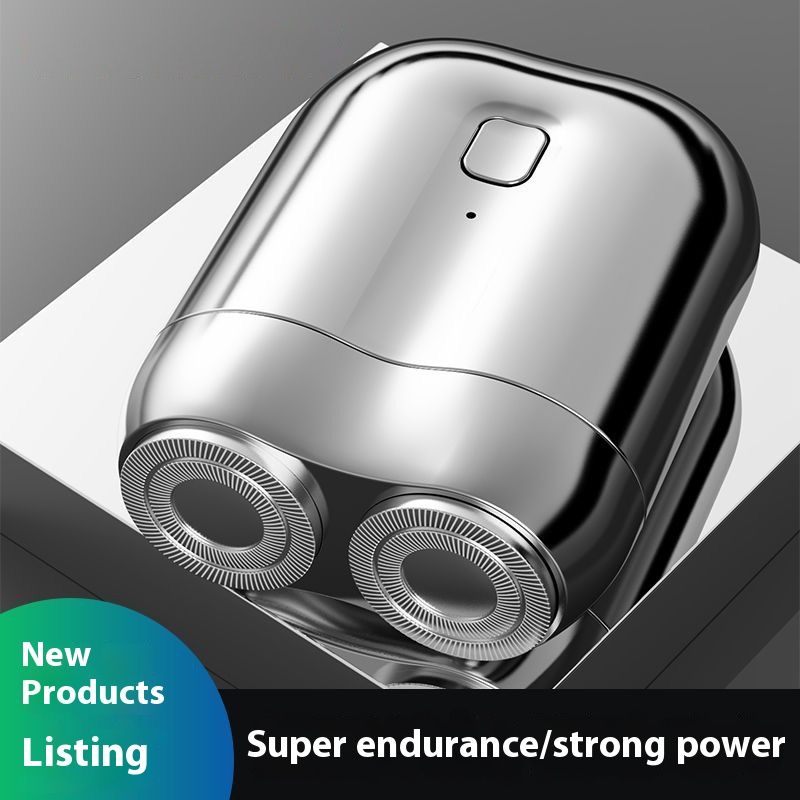 2024 new electric shaver, portable mini dual head, water washed small steel cannon shaver_voghion.com