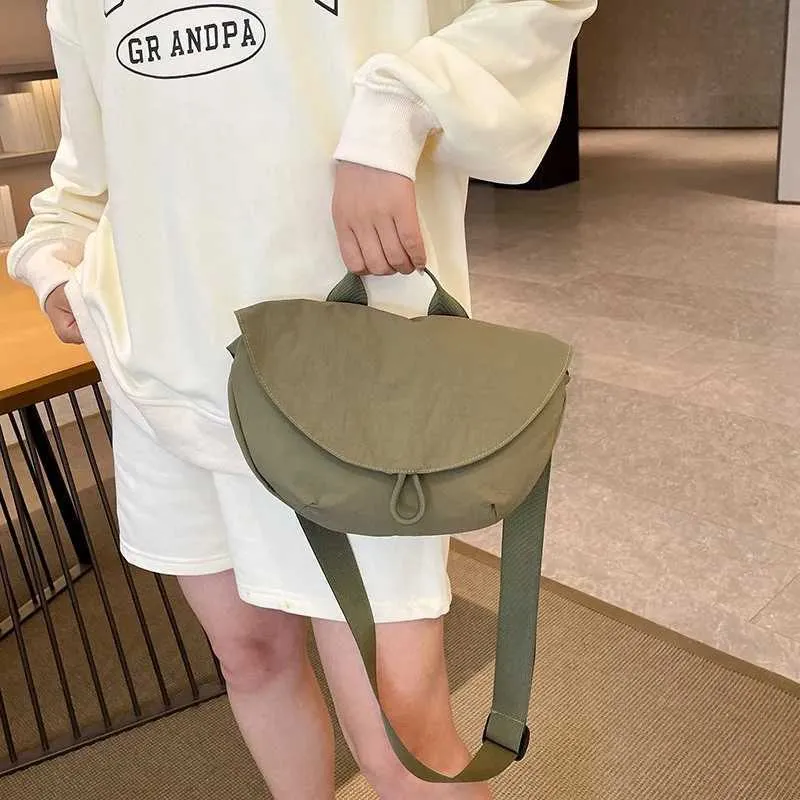 Borsa a tracolla elegante da donna borsa spalla e marsupio nylon_voghion.com