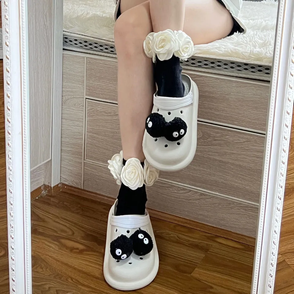 Comfortable Cool Slippers For Summer Non Slip Thick Sole Shoes_voghion.com