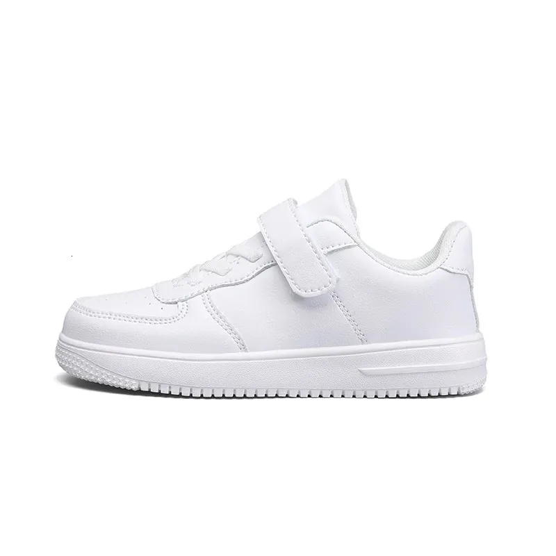 Black boys 6 to 12 years old 2024 new school leather childrens casual sports shoes 240627_desvips.com