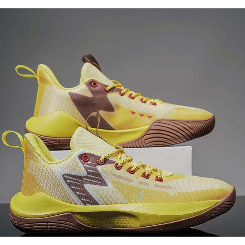 Verschleißfeste Basketballschuhe für Herren, Sport-Air-Cushion-Sohle, solide, scharfkantige, professional_voghion.com