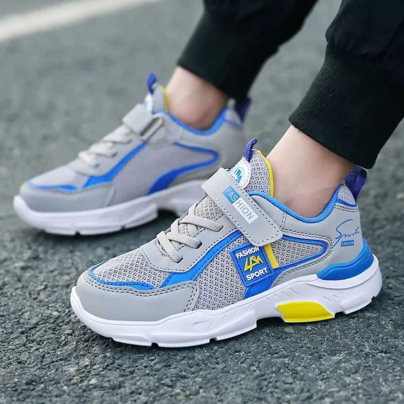 Athletic Outdoor Kinder Sport atmungsaktiv Outdoor Casual rutschfeste Oberfläche Schüler Cuhk Jungen Mode Schuhe H241019_voghion.com