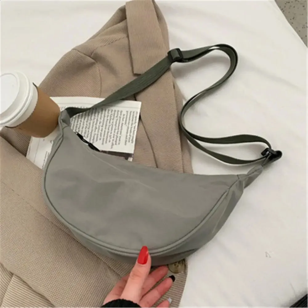 ISKYBOB Shoulder Solid Haruku Multifunction Handbags Large Capacity Crossbody Bags for Women Teens Purse 240802_voghion.com