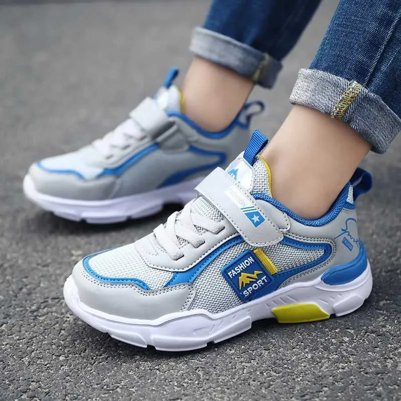 Scarpe sportive per bambini all'aperto, traspiranti, casual, antiscivolo, per bambini, alla moda, H241019_voghion.com