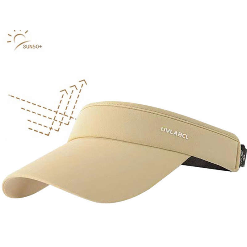 Ice Silk Empty Top For Women, New Summer Shading And UV Protection Hat, Running Sports Double-sided Sun Hat_voghion.com