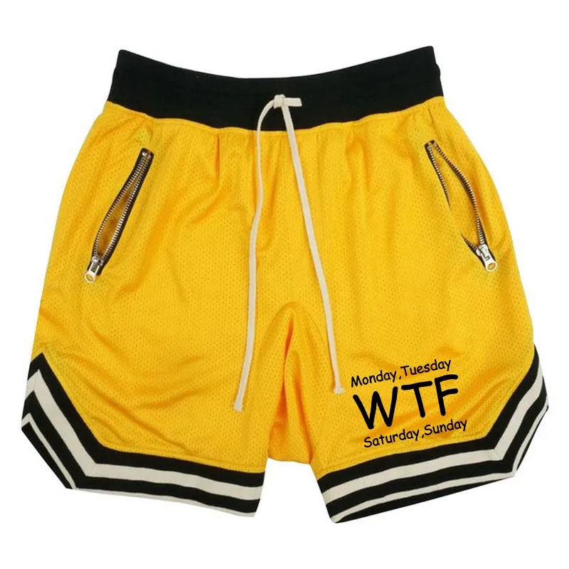 gym Mesh Laufen Schnell Trocken Lose Sport Basketball Training Shorts Männliche Sportswear Sommer Männer P9Fv #_voghion.com