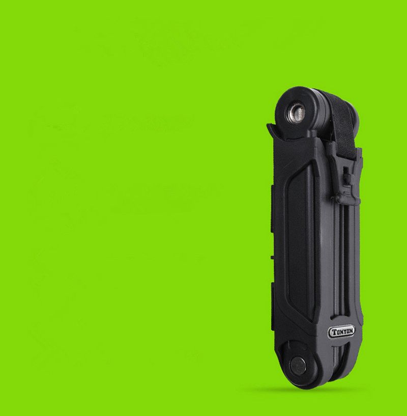 Universal Anti Hydraulic Scissor Bicycle Universal Four Section Folding Mountain Electric Bike Anti-theft Lock 3853_voghion.com