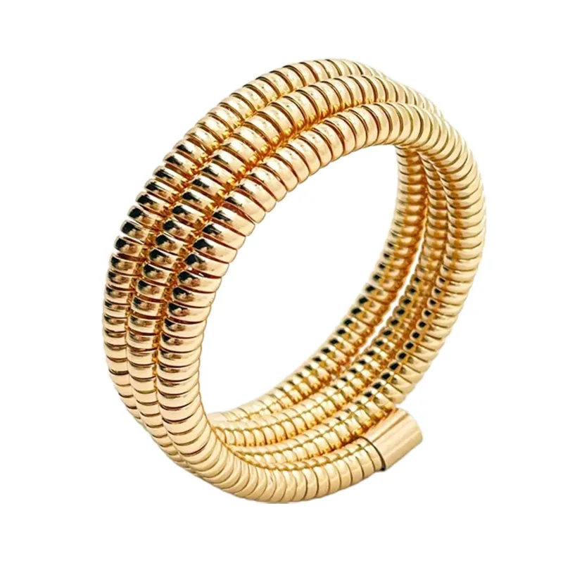 Bangle 2024 Waterproof Wrap Bracelet Opening Bangles Fashion Cuff Elastic_voghion.com