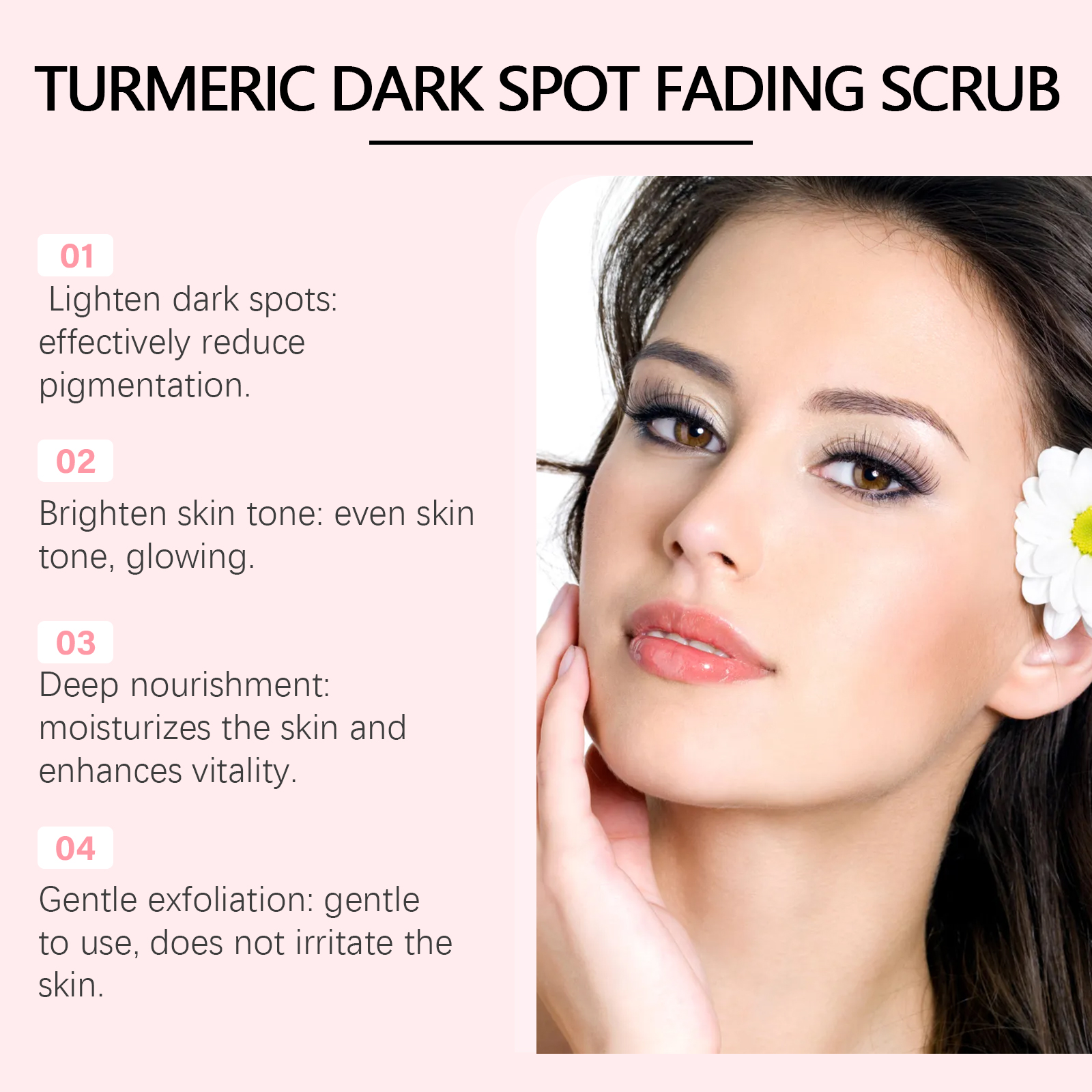 Wiyun Turmeric Scrub For Deep Body Cleansing Gentle Exfoliating Moisturizing Moisturizing Skin Cleansing Care_voghion.com