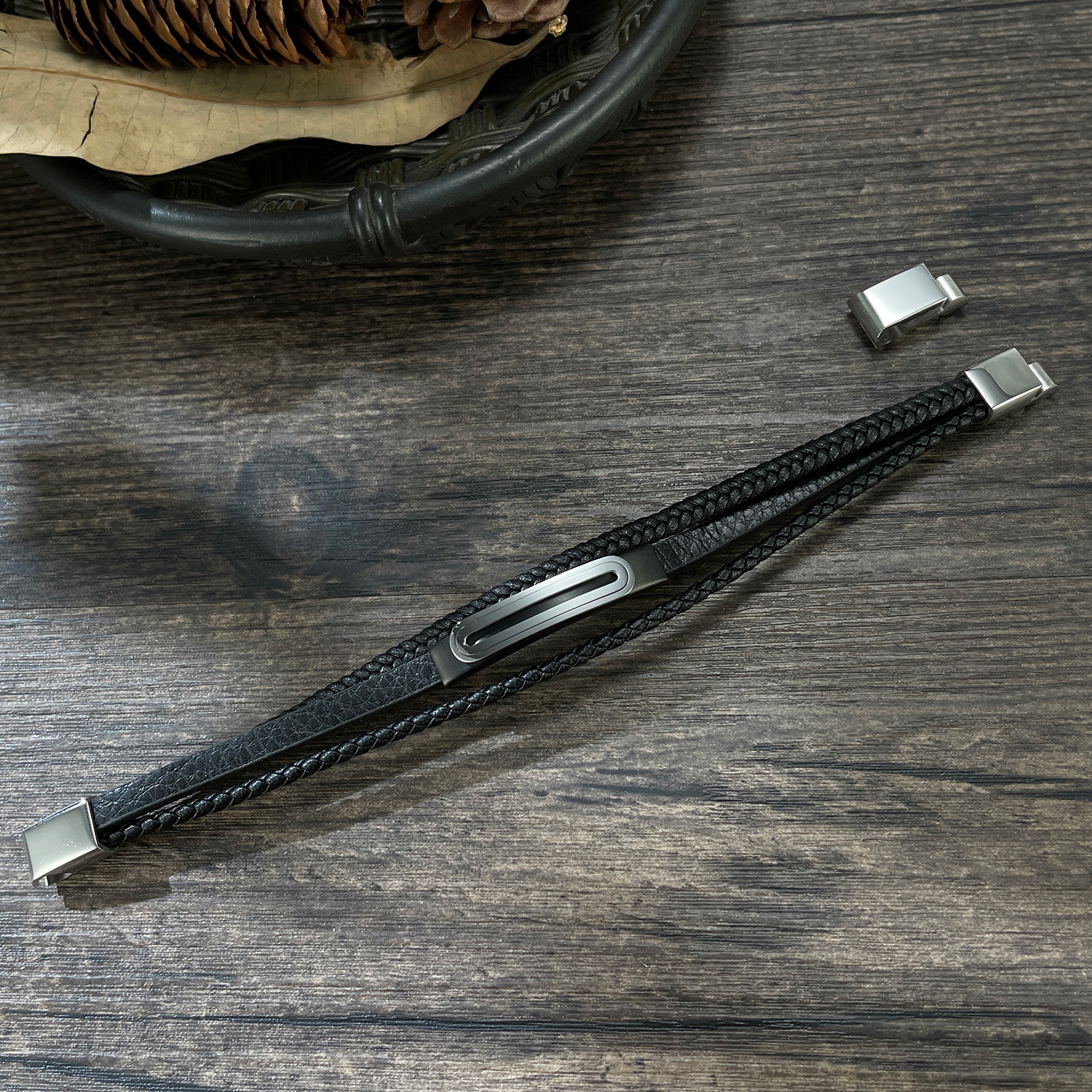 Source Leather Bracelet Street Leather Bracelet Men_voghion.com