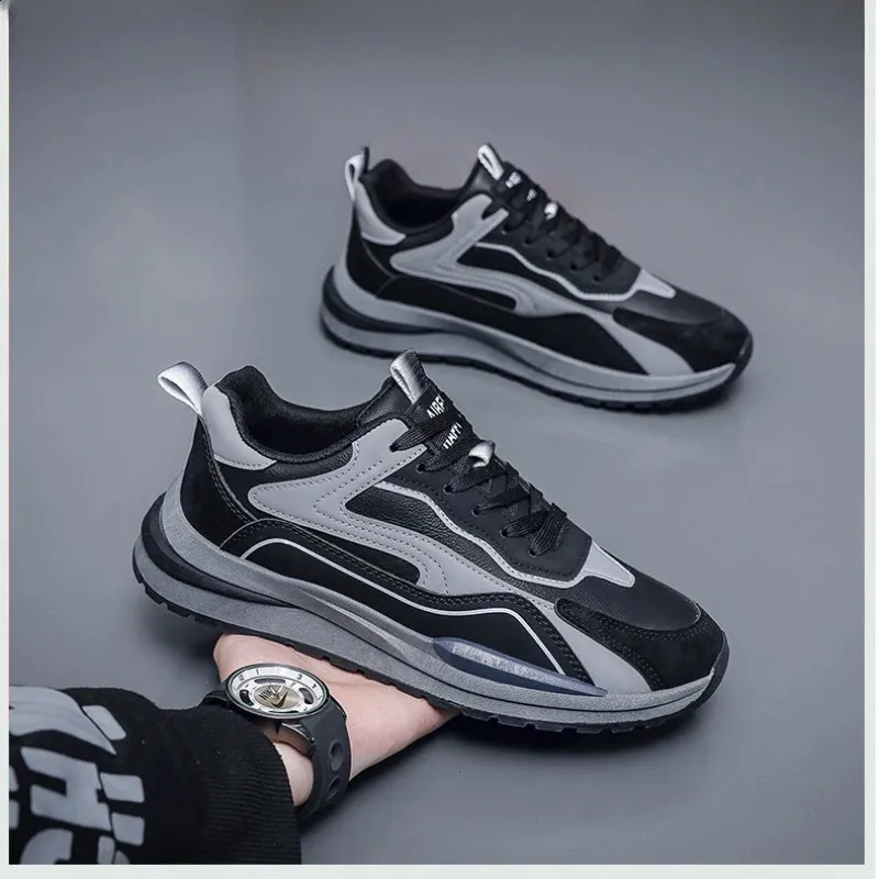 Scarpe sportive da uomo traspiranti, da corsa, da passeggio, da basket, da jogging, di tendenza per il tempo libero, primavera e autunno 241015_voghion.com