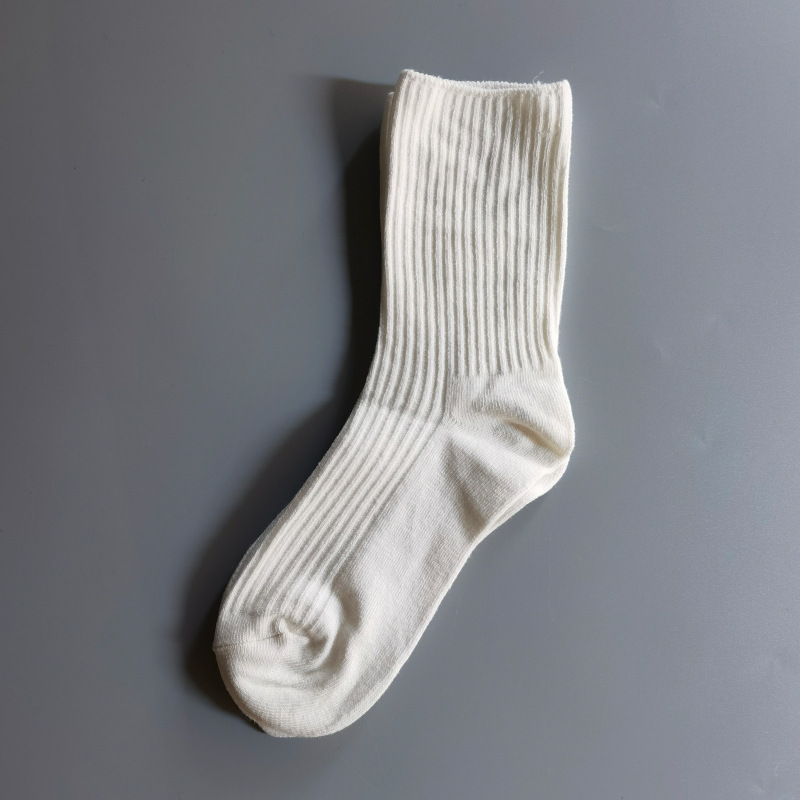 Pantalones deportivos largos hasta media pantorrilla para mujer, de moda, para exteriores, de algodón puro, holgados, de verano, a rayas blancas, negros, para primavera y otoño_voghion.com