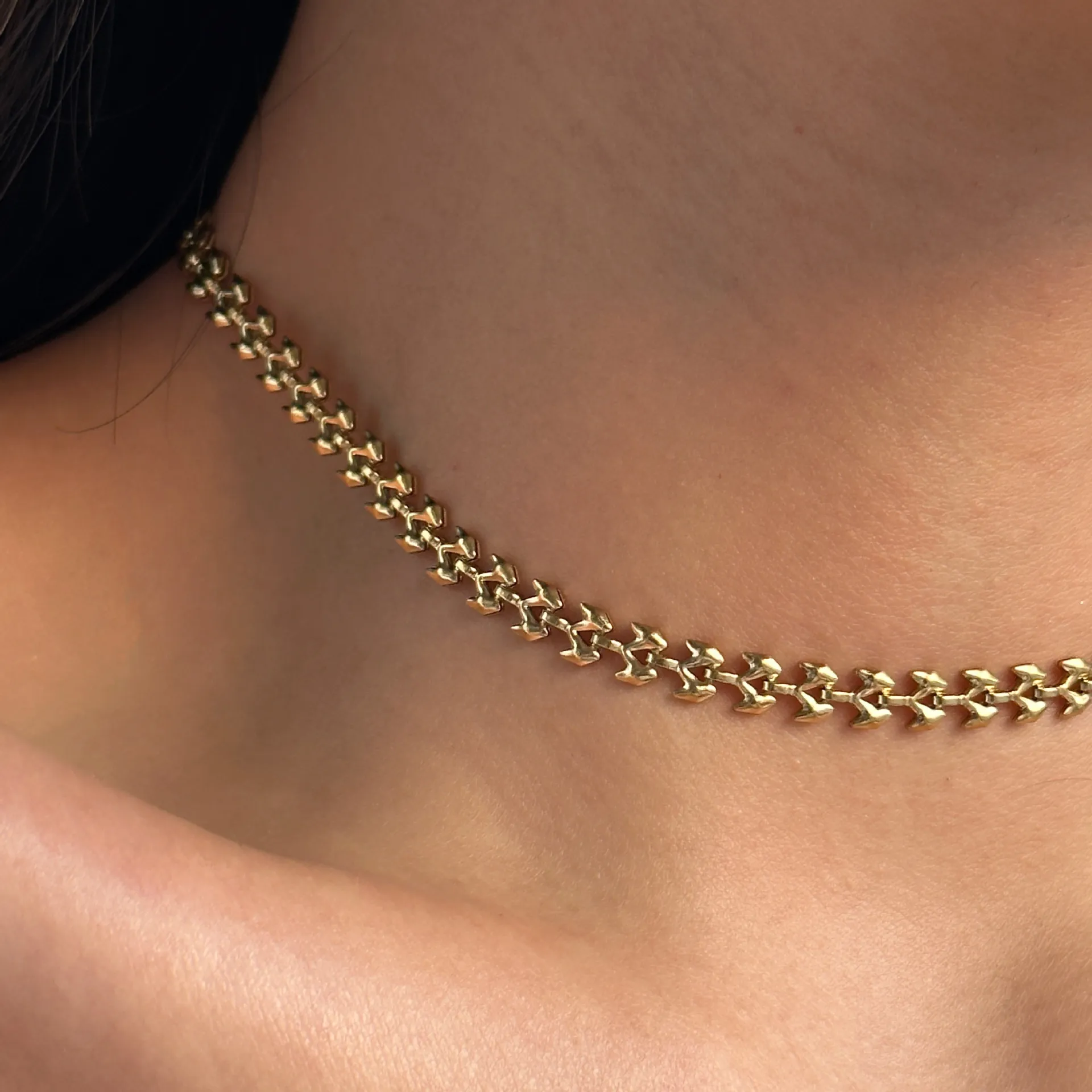 Colliers pendentifs Ins Fashion en acier inoxydable cerise forme géométrique chaîne collier pour femmes minimaliste tour de cou bijoux_voghion.com