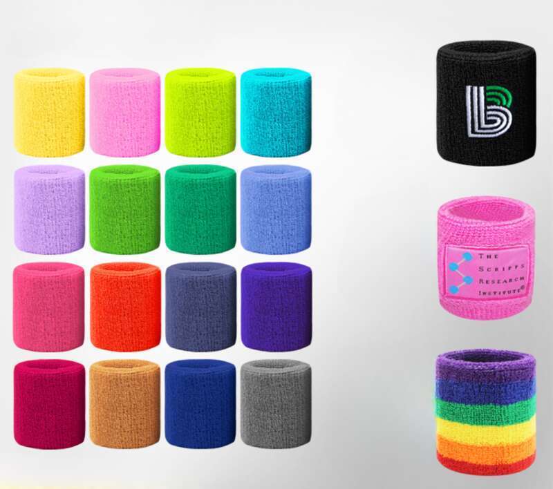 Schweessabsorbéierend Handduchschutz fir Fitness, Lafen, Basketball, atmungsaktiv Kotteng, Sport a Handgelenkschutz_voghion.com