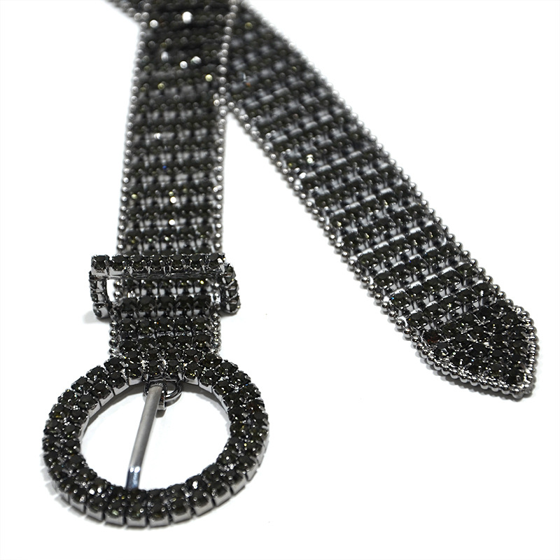 New Water Diamond Belt Bride Cover Wedding Accessories Matching Body Waist Chain_voghion.com