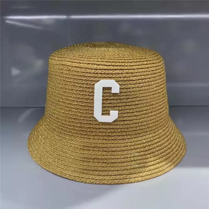 Vacation Straw Hats Stlish Designer Caps Mens Womens Bucket Hat Windbreak Cap Letter Outdoor Sunhat Classic High_voghion.com