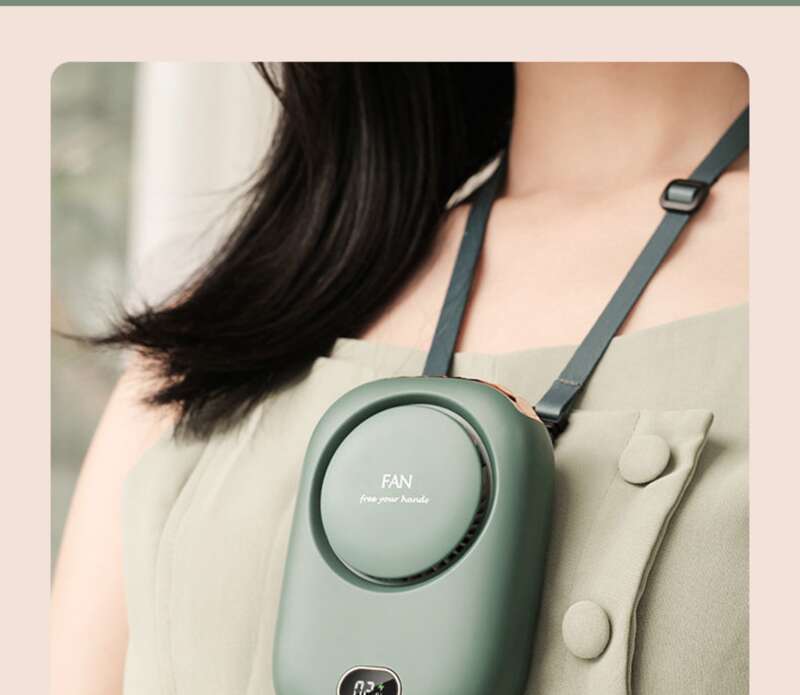【 1385 recensioni 】 Mini collo vita appeso ricarica USB per ragazze, portatile portatile, con tre livelli di vento forte_voghion.com