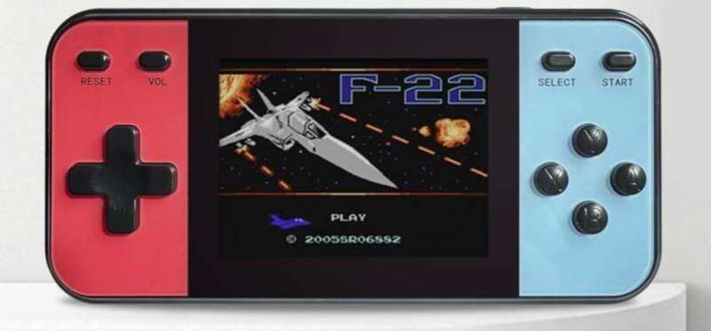 Tengdongmai Mini Handheld Game Console Puzzle Challenge Adventure Home TV Chinese English Western Russian_voghion.com