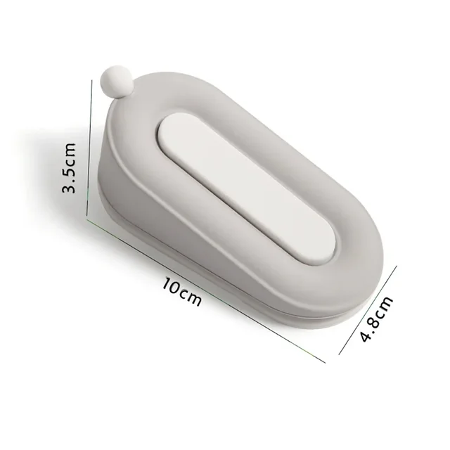 Tope resistente con estuche de almacenamiento Protector de pared contra daños Tope de puerta de goma Cuña de retención Tope de puerta Atasco para oficina en casa_voghion.com