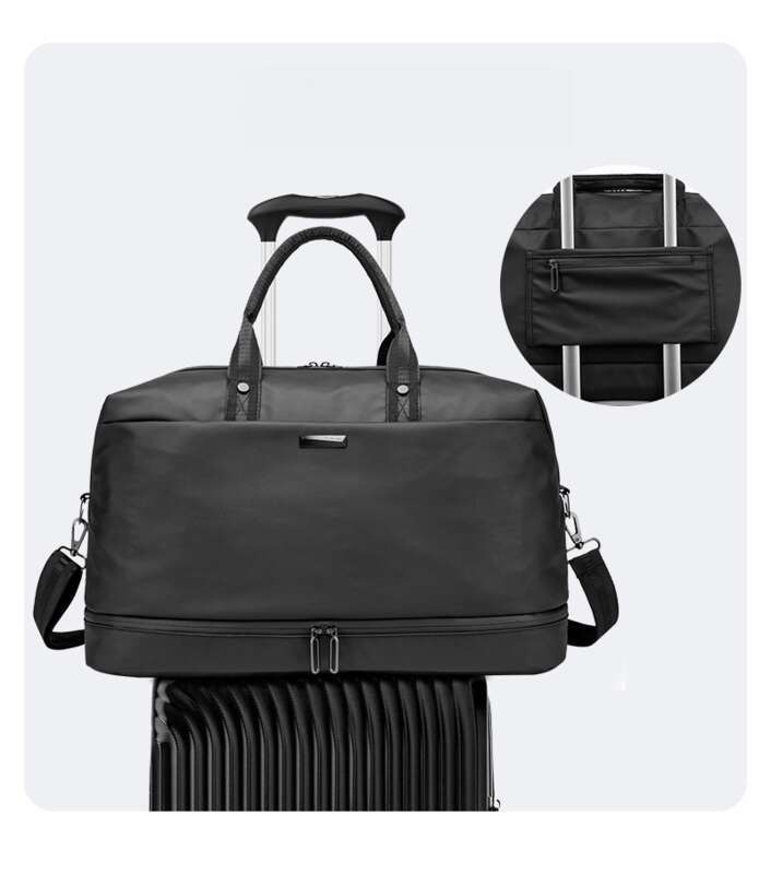 New Travel Sports Independent Shoe Compartment, Portable Short Distance Outdoor Large Capacity Luggage Bag_voghion.com