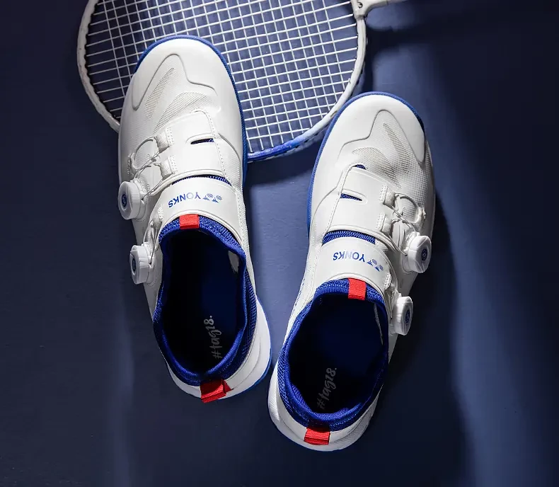Badmintonschoenen heren nieuwe dames professionele antislip slijtvaste ademende roterende knoppen_voghion.com